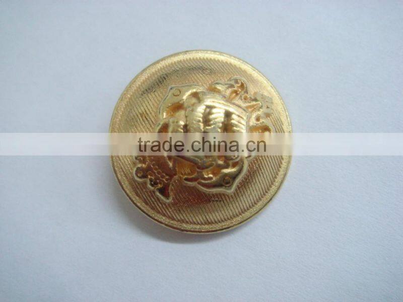 21mm good plating metal alloy four part button for snap