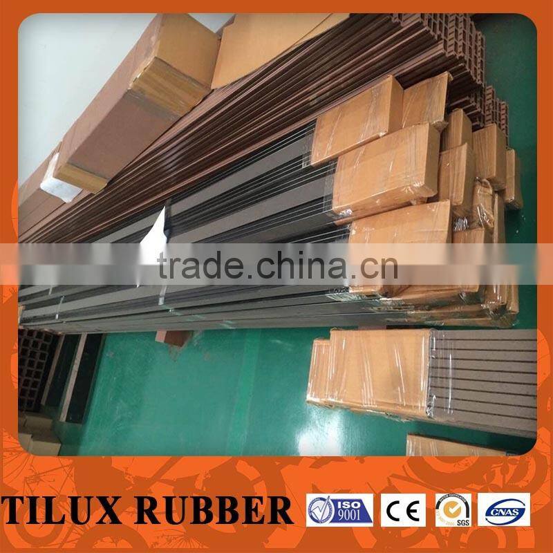 2015 Hot Sale waterproof wood composite decking with CE certificiate