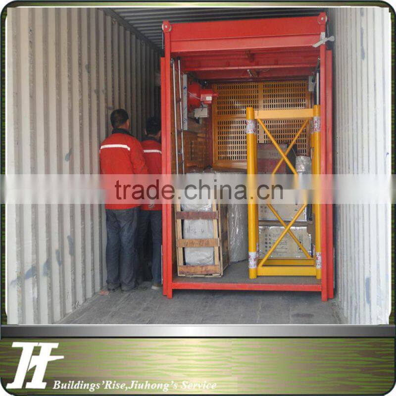 SS100/100 construction elevator /material hoist