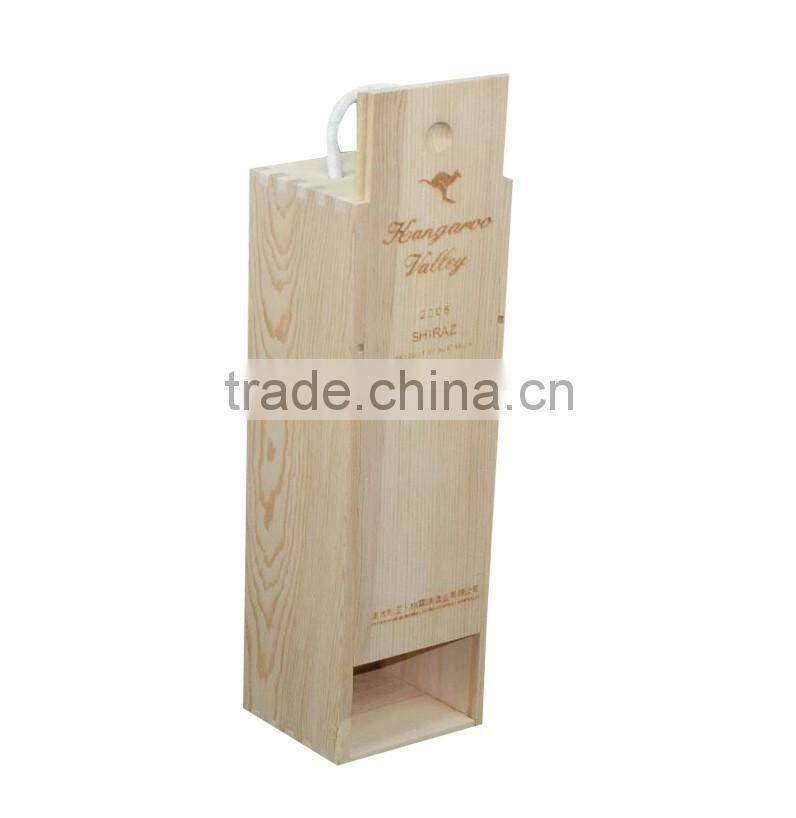 custom high quality wooden wine box
