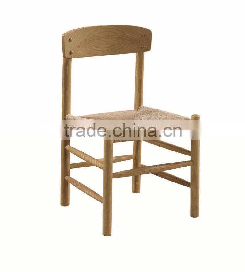 solid wooden furniture dining chair for restaurant