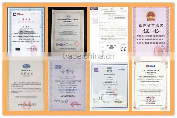 500kw natural gas generator set with CHP system