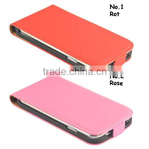 SLIM Leather Case, Flip Leather Case Cover for Sony Xperia E4G