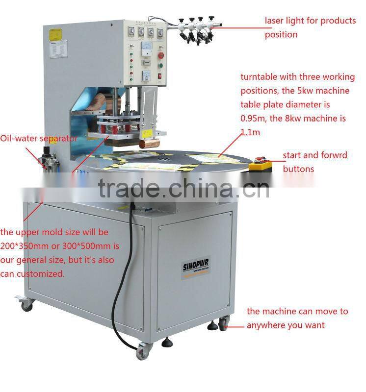Rotary blister battery packing 5KW single head blister card sealer
