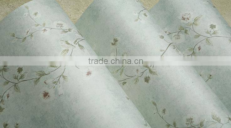 American design flower multicolored decoration home wallpaper