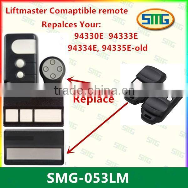 Compatible with Liftmaster 94330E / 94333E / 94333E / 94333E Remote Control