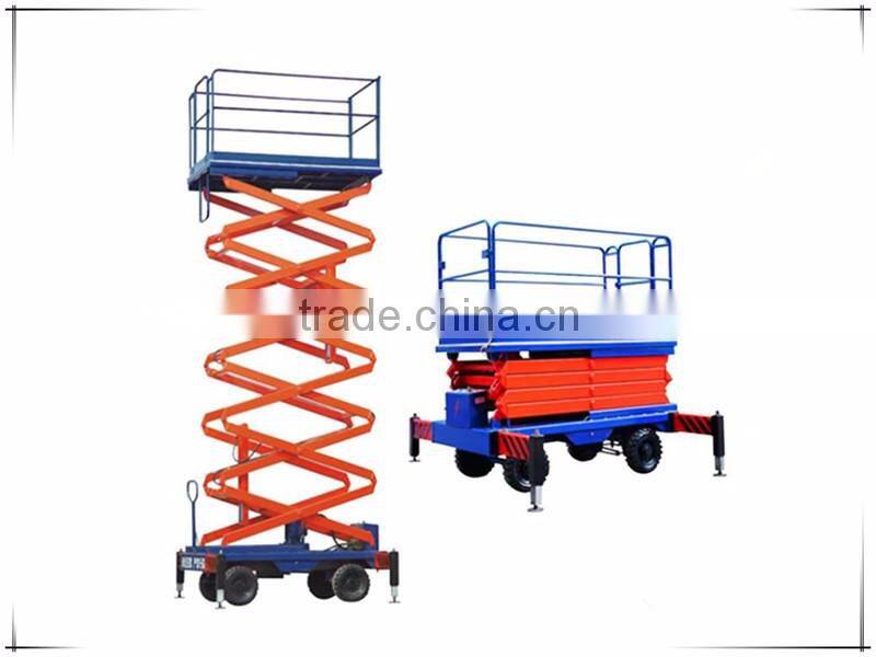 Self-propelled Hydraulic Scissor Car Lift Platform