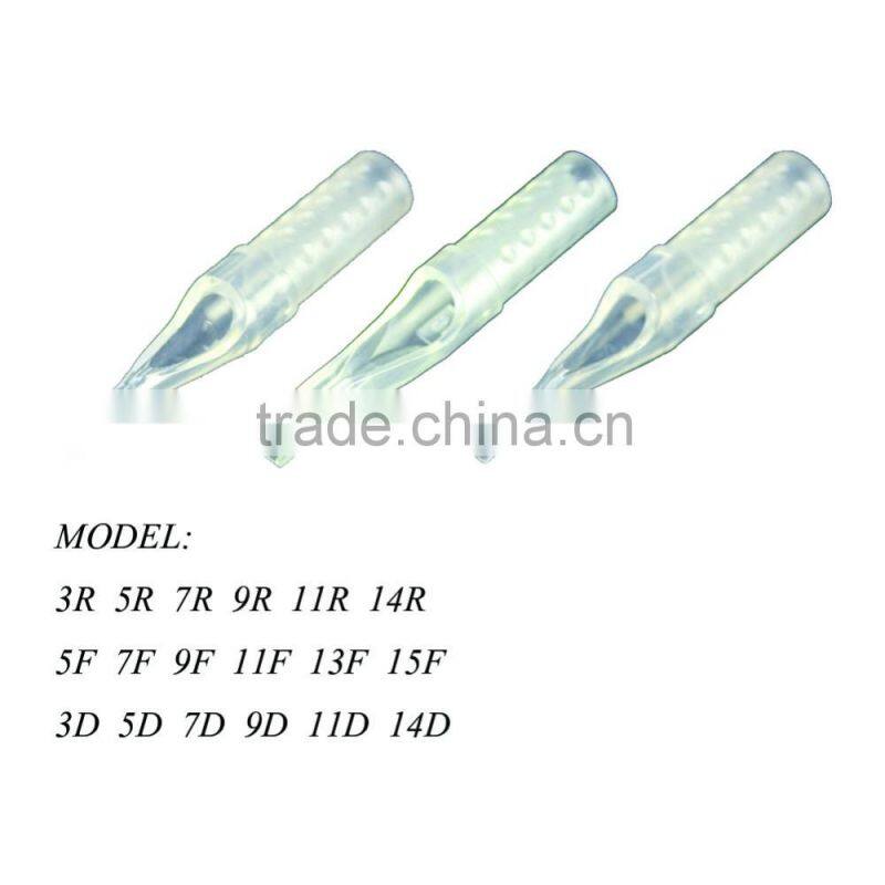New style transparent disposable tattoo tip 3R for tattoo machines