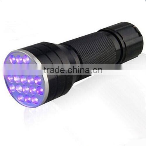 365nm,395nm led uv flashlight