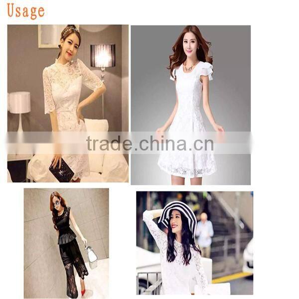 white cotton lace trim