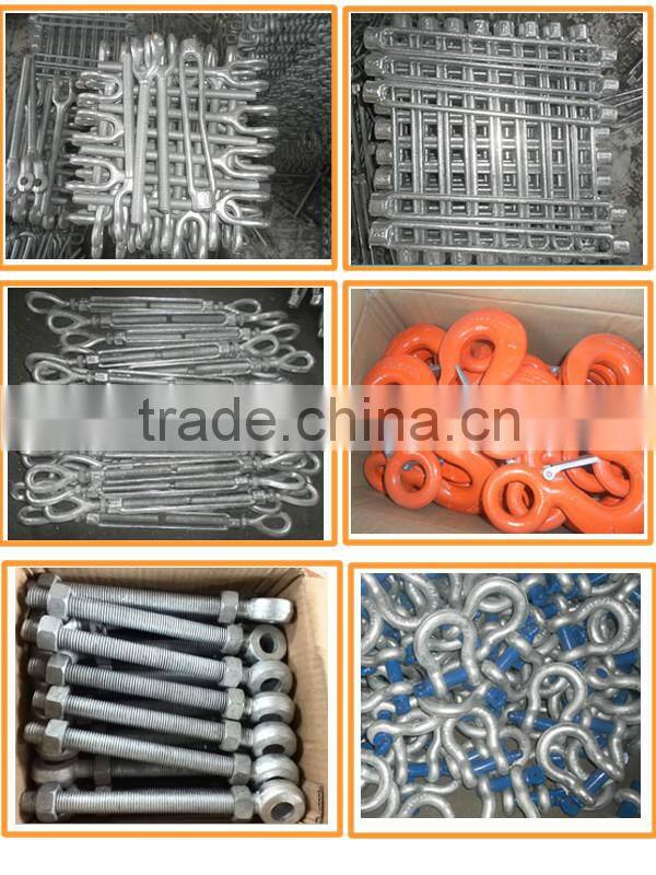 China Malleable Galvanized Steel Rigging Wire Rope Clip DIN 1142