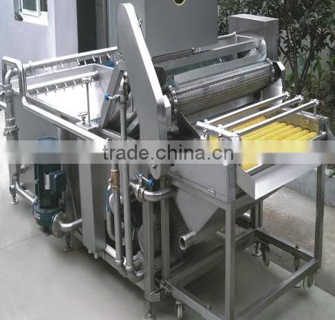 Surfing washing machine for fruit and vegetable