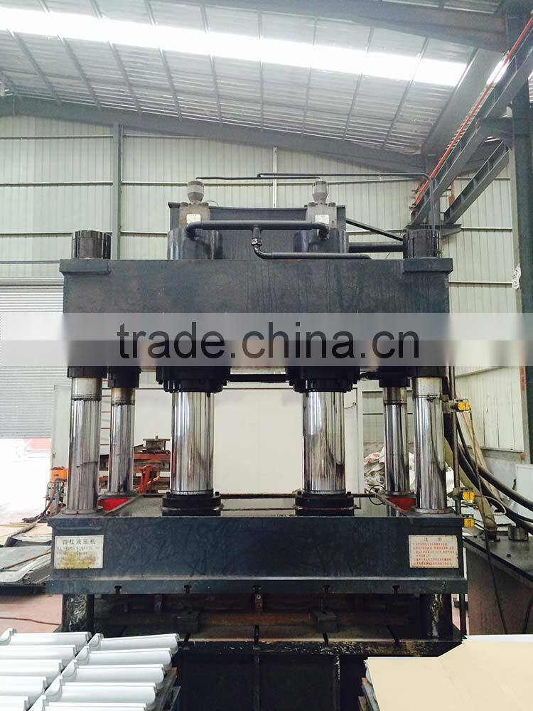 High quality aluminum zinc plate colorful stone coated metal roof tile machine, tile making machine for ecological