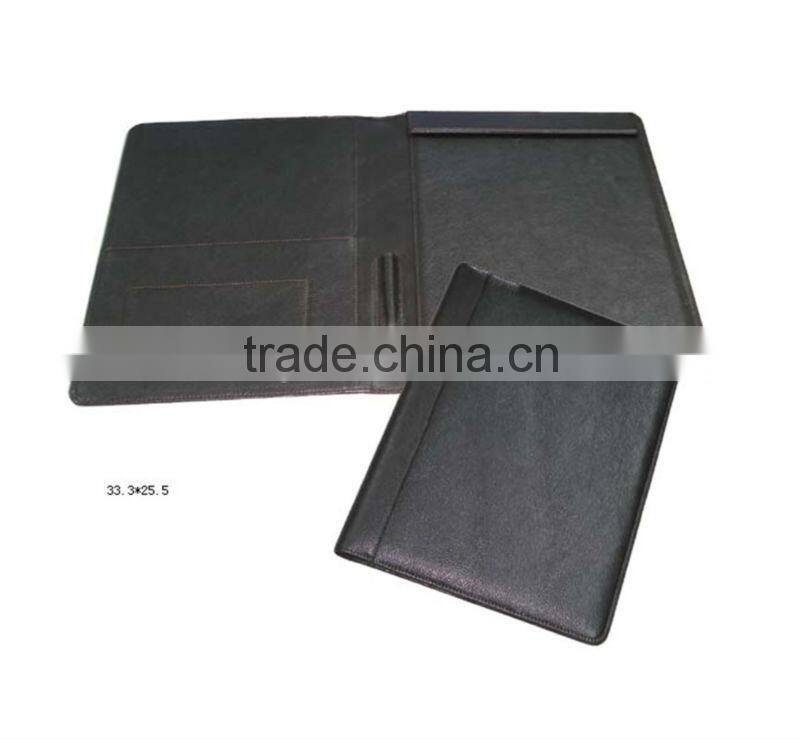 Hotel Supply Leather Check Pad With Magnetic Clip