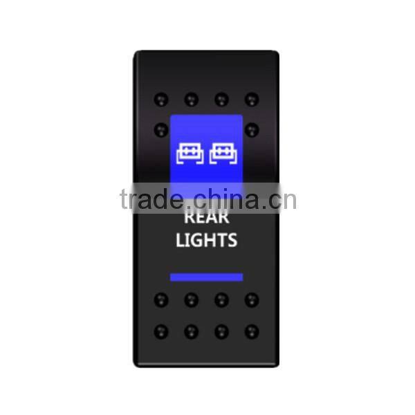ARB style led backlit Rocker switch red led carling style switch rocker light