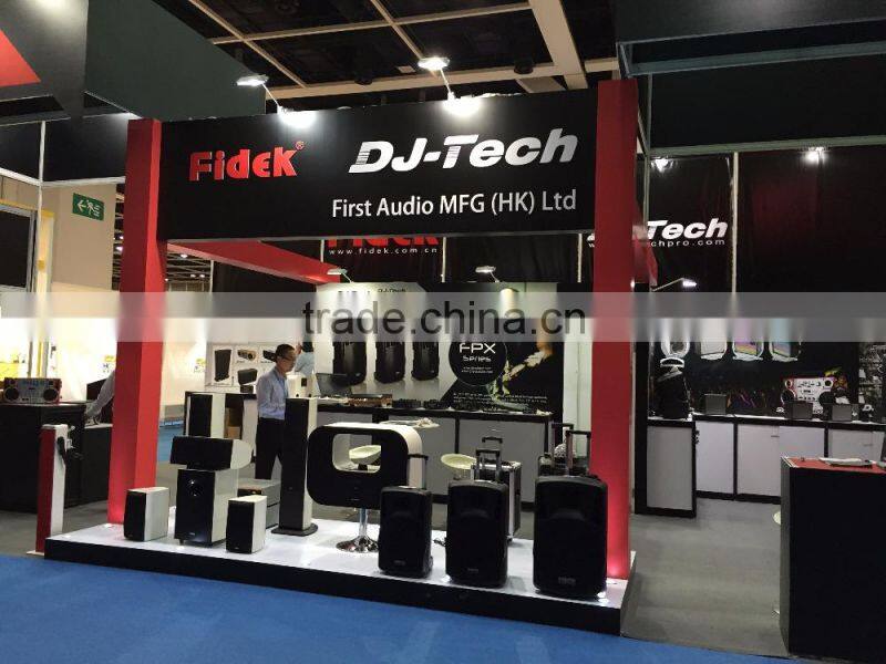 Original design multimedia floor stand karaoke speaker Operated by AC/DC Tower wooden big audio speakers