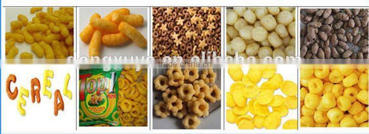 Hot Sell Stainless Steel Electronic Small Scale Corn Snack Making Machine