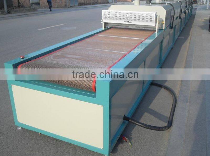 IR Hot Drying Tunnel(fan-type) for variety of printing used in the drying of screen printing industry