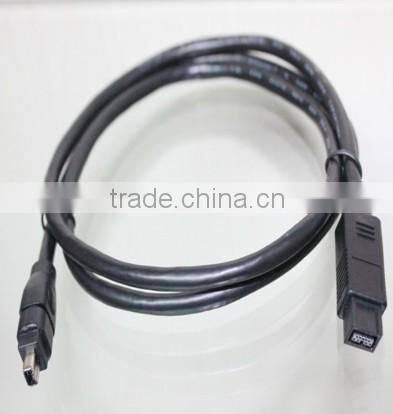 USB CABLE 1394B 9p Male to 4p Male Cable IEEE1394 FIREWIRE