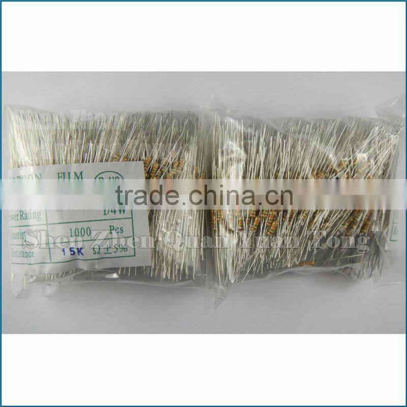 Resistors 1/4W 15K 5% DIP