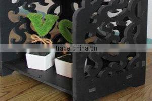 Eco-friendly portable cheap bookcase movable bookshelf for children