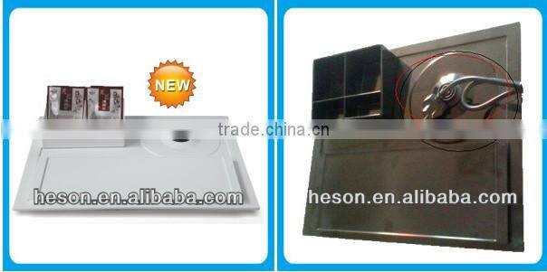 hotel room amenity Hot sale stainless steel inside electric water kettle and welcome teapot tray tea set3