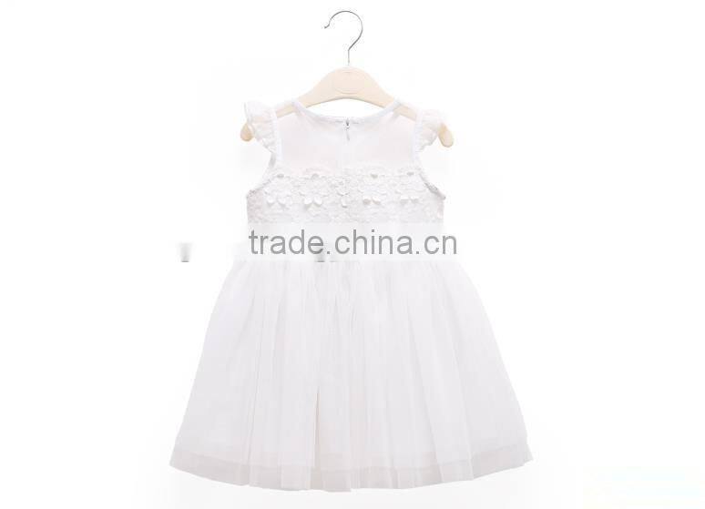 2015 fashion baby one piece wedding party dress designer