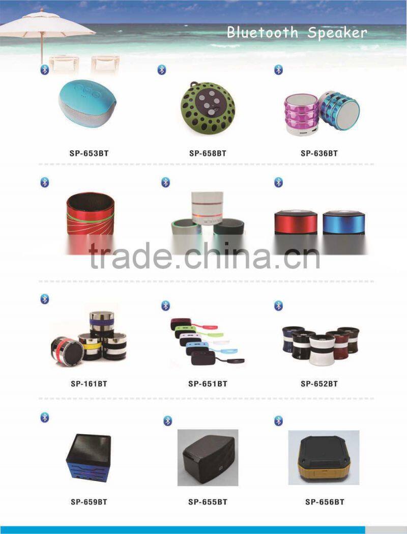 2 (2.0) Channels and Mini,Portable,Wireless Special Feature wireless bluetooth speaker(SP-630BT)