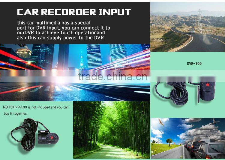 DJ7019 Hot-selling 7inch two din in-dash HD TFT digital panel car dvd player car radio car gps car audio for all universal cars