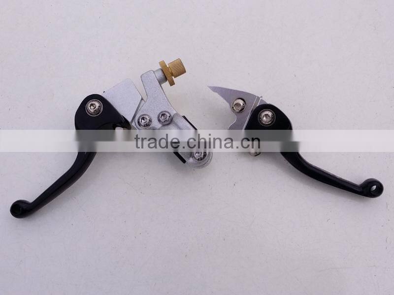 ASV Foldable Brake & Clutch Lever - Silver