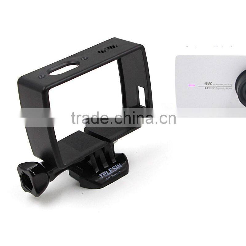 Telesin New Released Protective Frame Housing Case for Xiaomi yi 4K Camera Case for Xiaomi Yi II