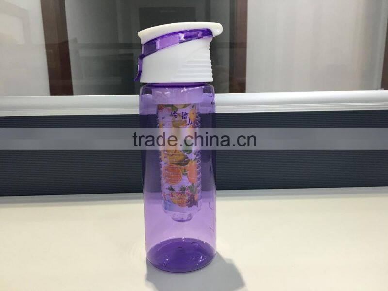 700ml water bottle infuser, BPA free tritan water bottle