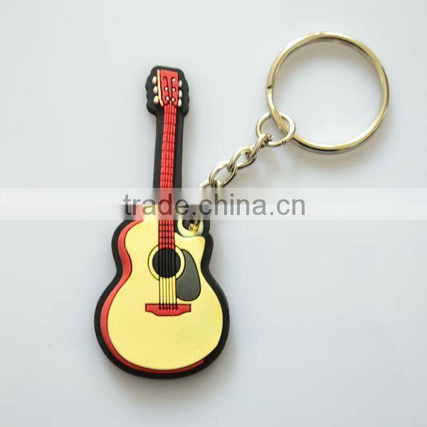 keychain with music sign / metal keychain helmet