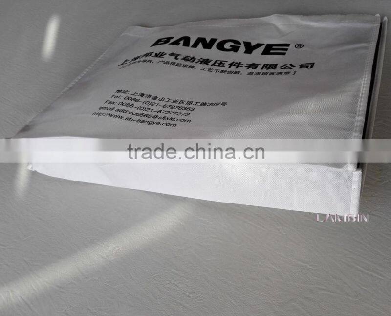 Bag factory manufacture non-woven fabric bag for company product advertisement