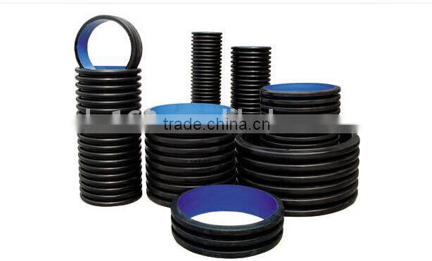 SKR machinery Soft Black PE pipe extrusion production line with winding machine