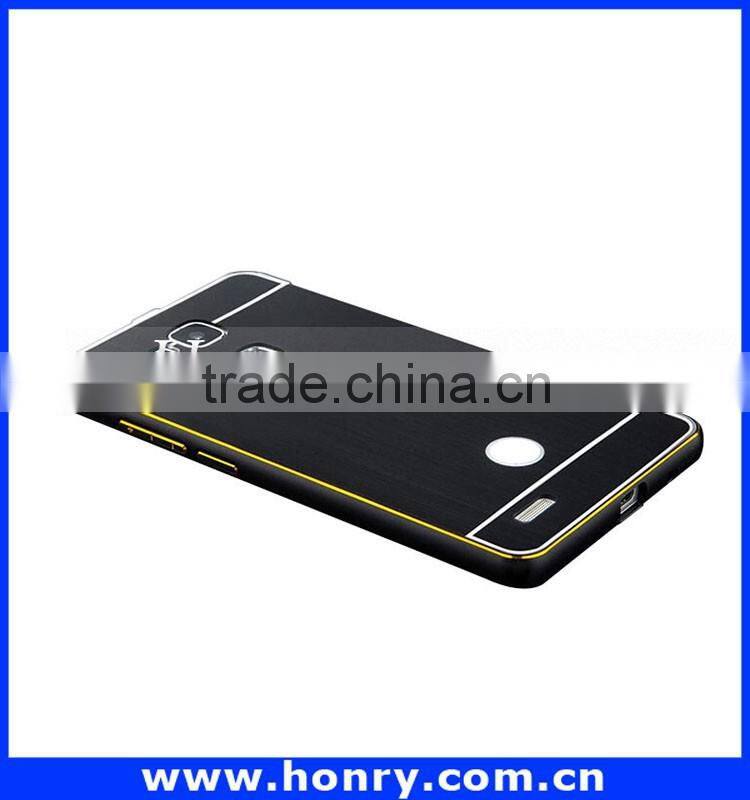 Luxury bumper metal aluminum hard case for Huawei mate 7