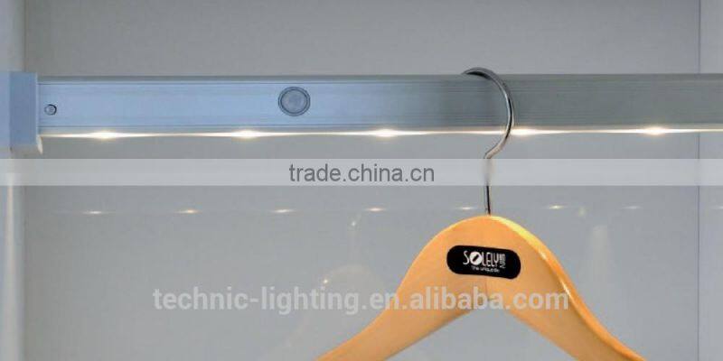 battery operated led wardrobe light with PIR