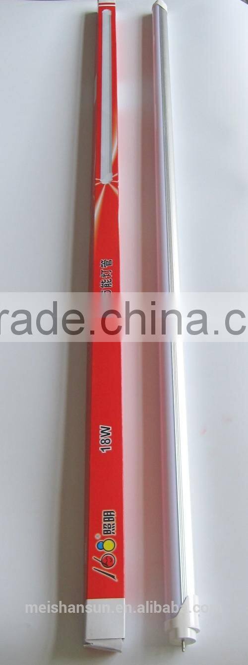 18w 1200mm long T8 PC cover and aluminum tube integration and no bracket light