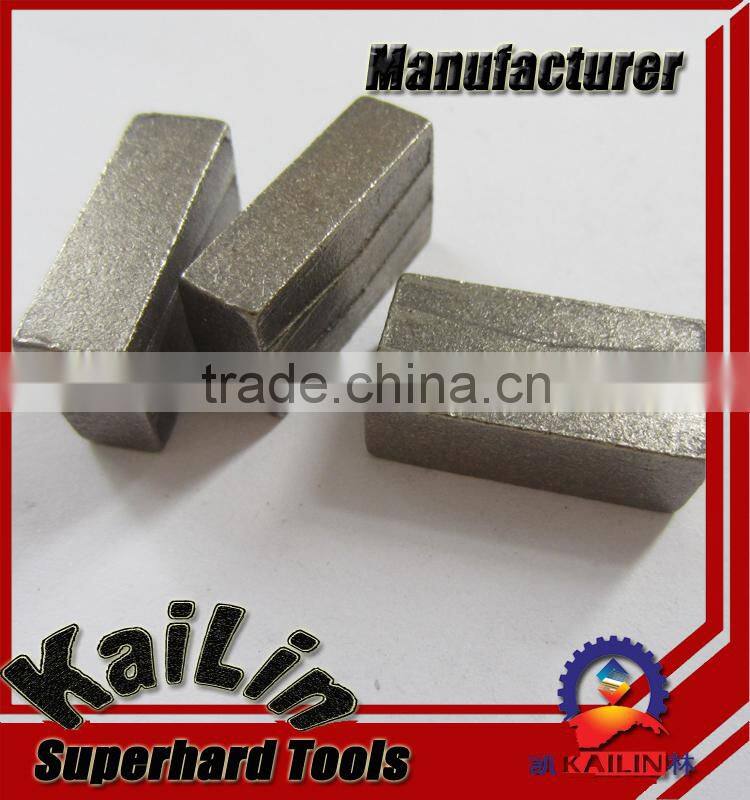 Segment, diamond cutting segment, diamond segment for granite