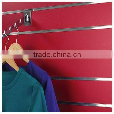 PVC / Melamine faced mdf slatwall aluminum inserts