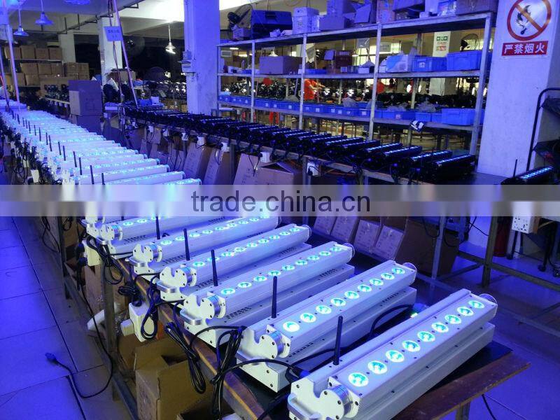 Led Slim Par Wireless DMX512 RGBAW 12*15w Wall Uplight