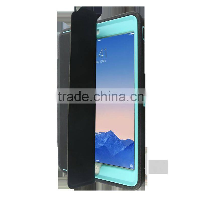 Shockproof Waterproof Silicon Stand Case For iPad Mini 3