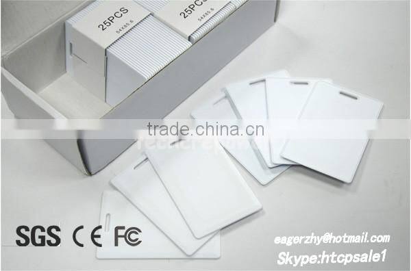 Clamshell Card Thick Proximity 125khz Card with numbers print outside
