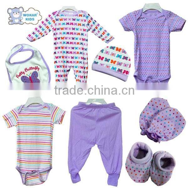 New arrival baby long sleeve rompers baby clothes