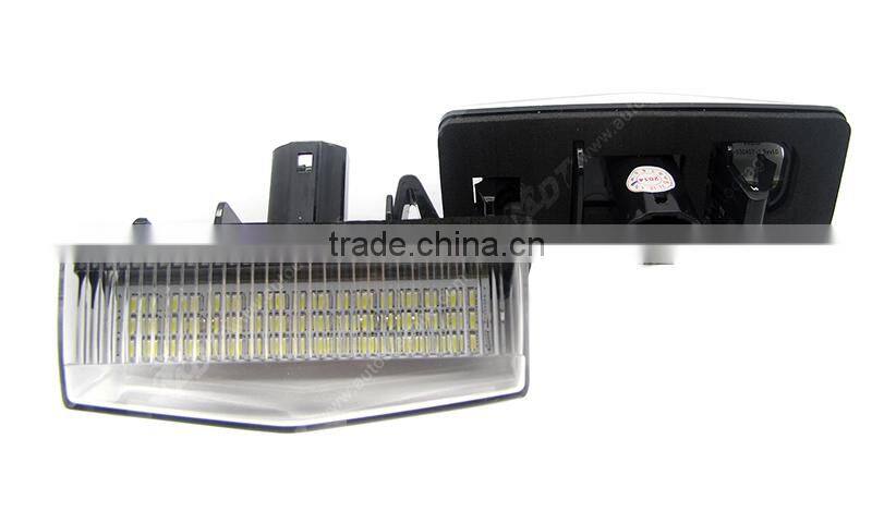 Canbus super white license plate lamp for Toyota for Prius with E4 certification