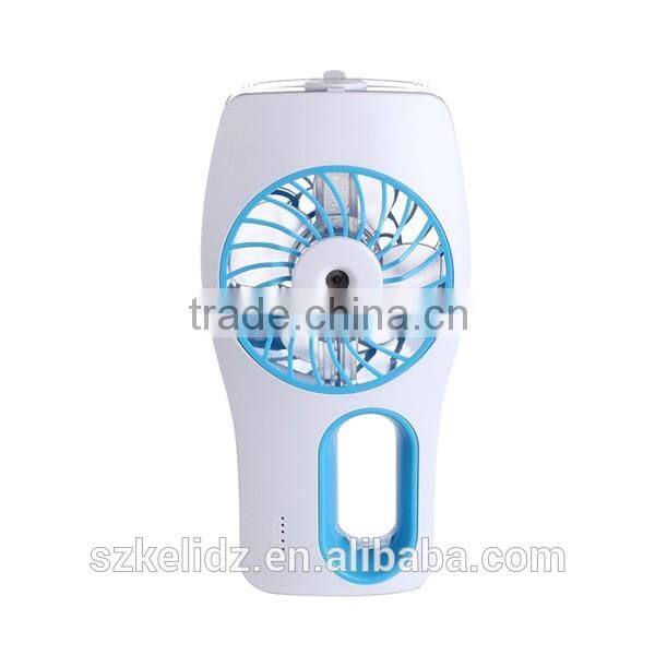 Battery-operated Handheld Water Misting Fan