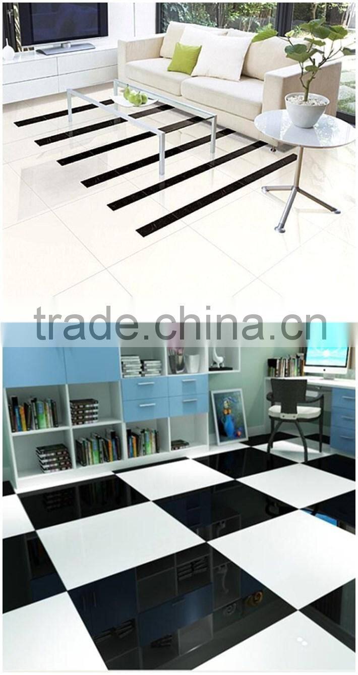 China Shiny Snow White Floor Tile