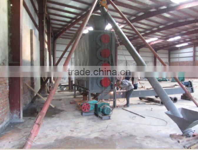 ISO approved charcoal kiln for continuous carbonization
