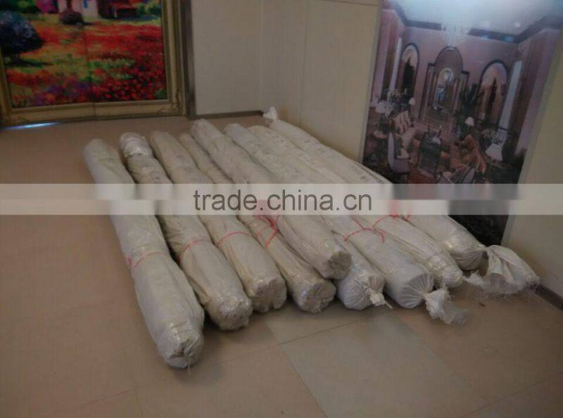 Unique blue pure silk carpet