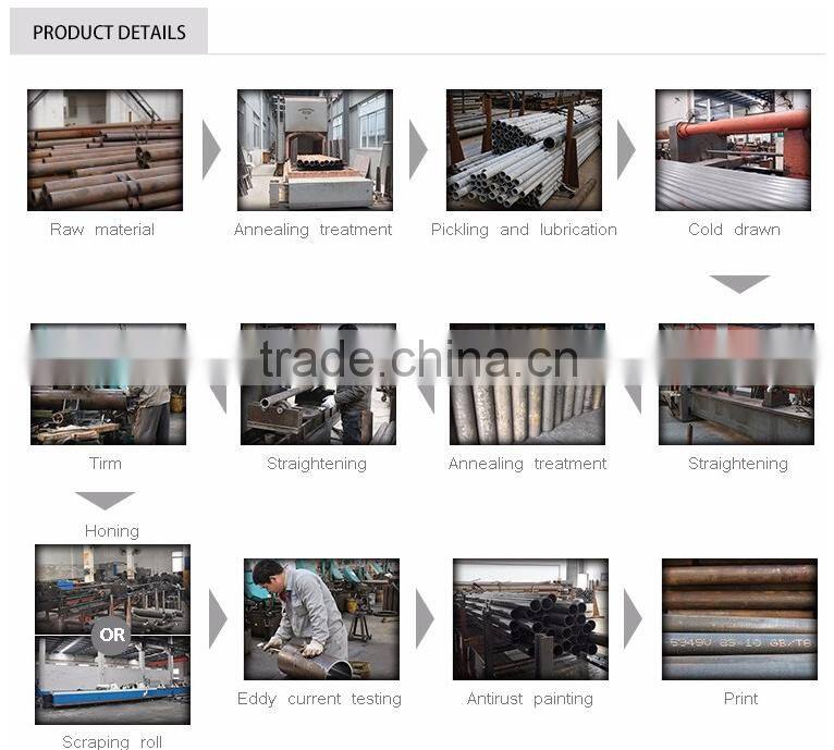 30CrMo CNG Steel gas cylinder seamless pipes and tubes